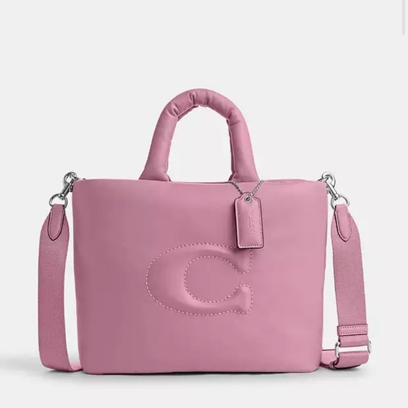 Coach puffy tote. Small - Picture 10 of 11